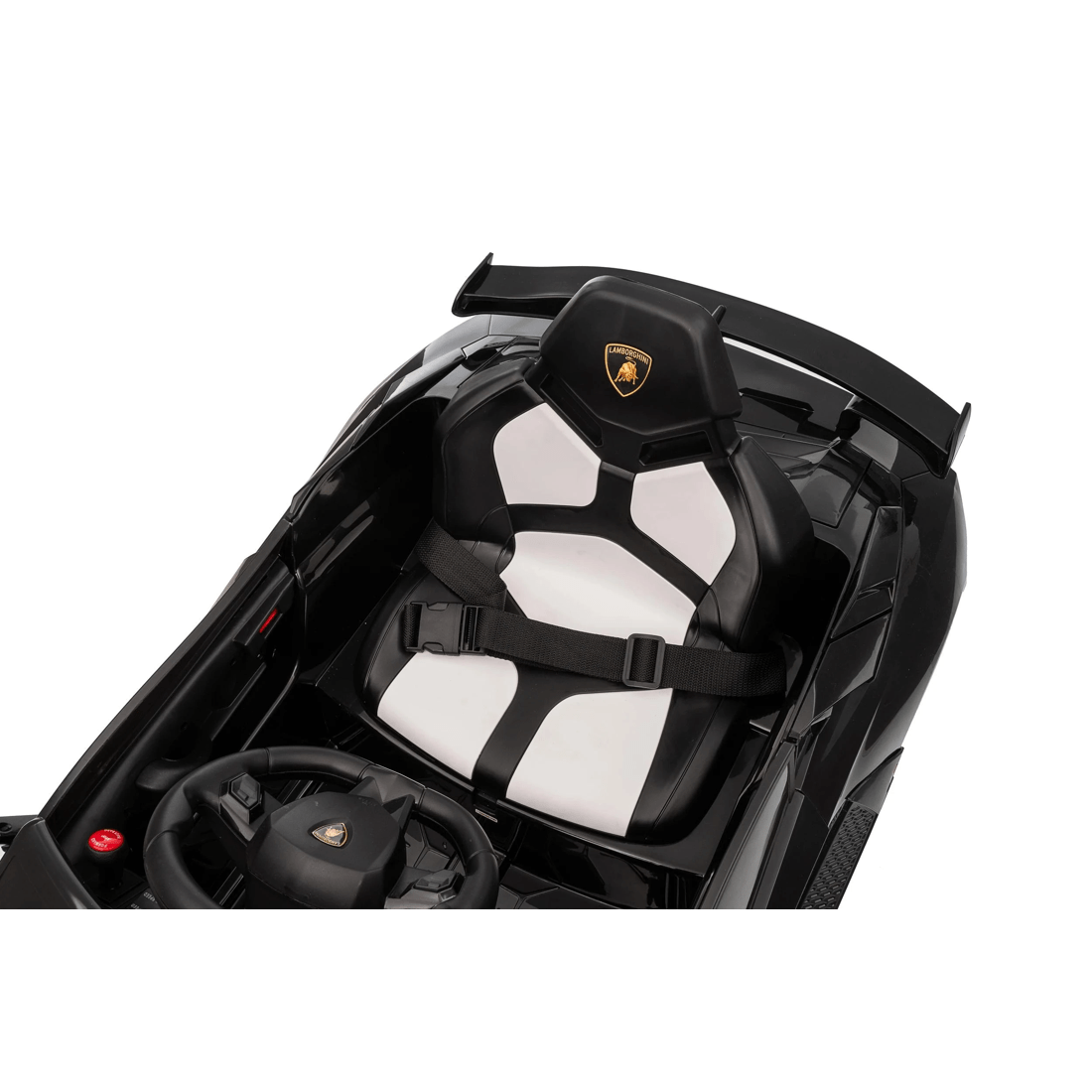 10 Lamborghini Aventador Ride On - Black, 10 of 10
