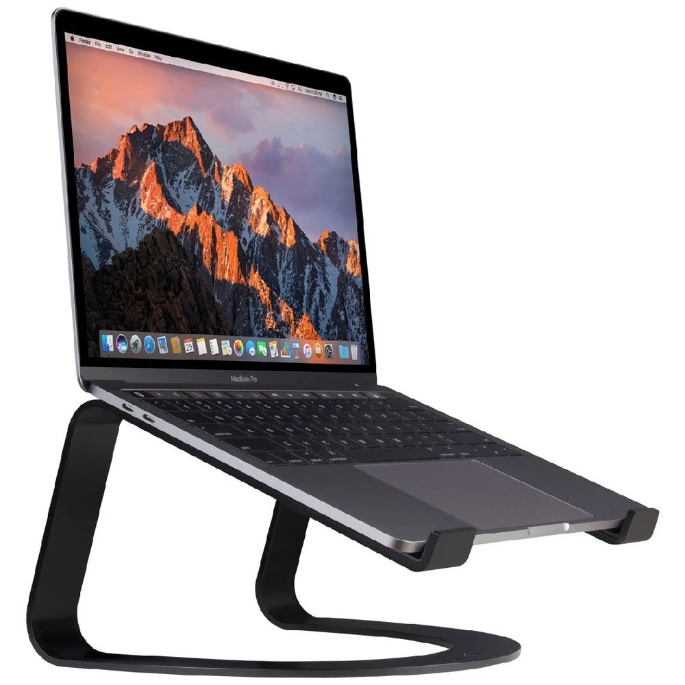 1 Twelve South Curve Stand for MacBook / Laptops Black, 1 of 8