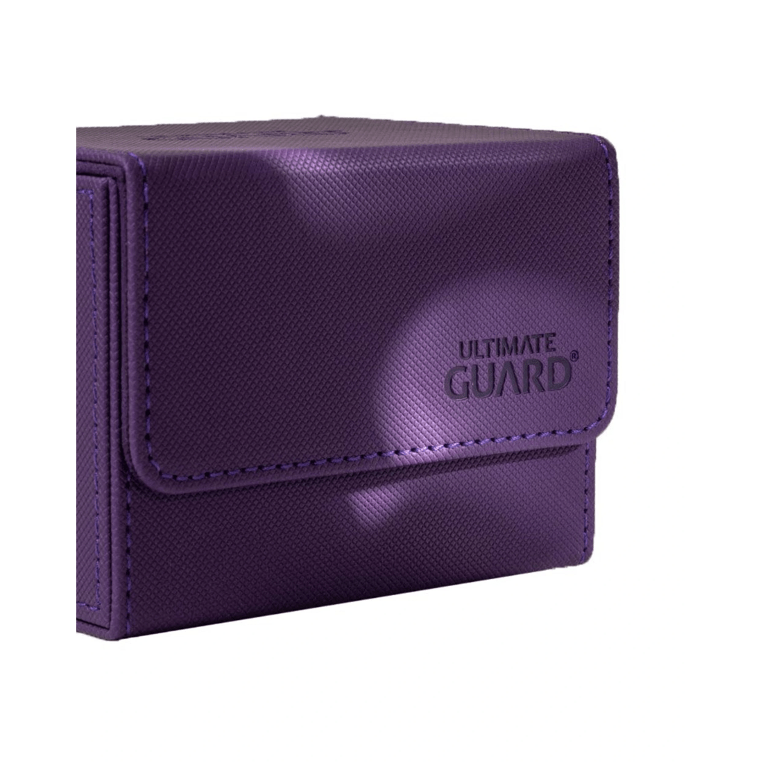 3 Ultimate Guard Sidewinder 100+ Xenoskin Monocolor Deck Box - Purple, 3 of 6