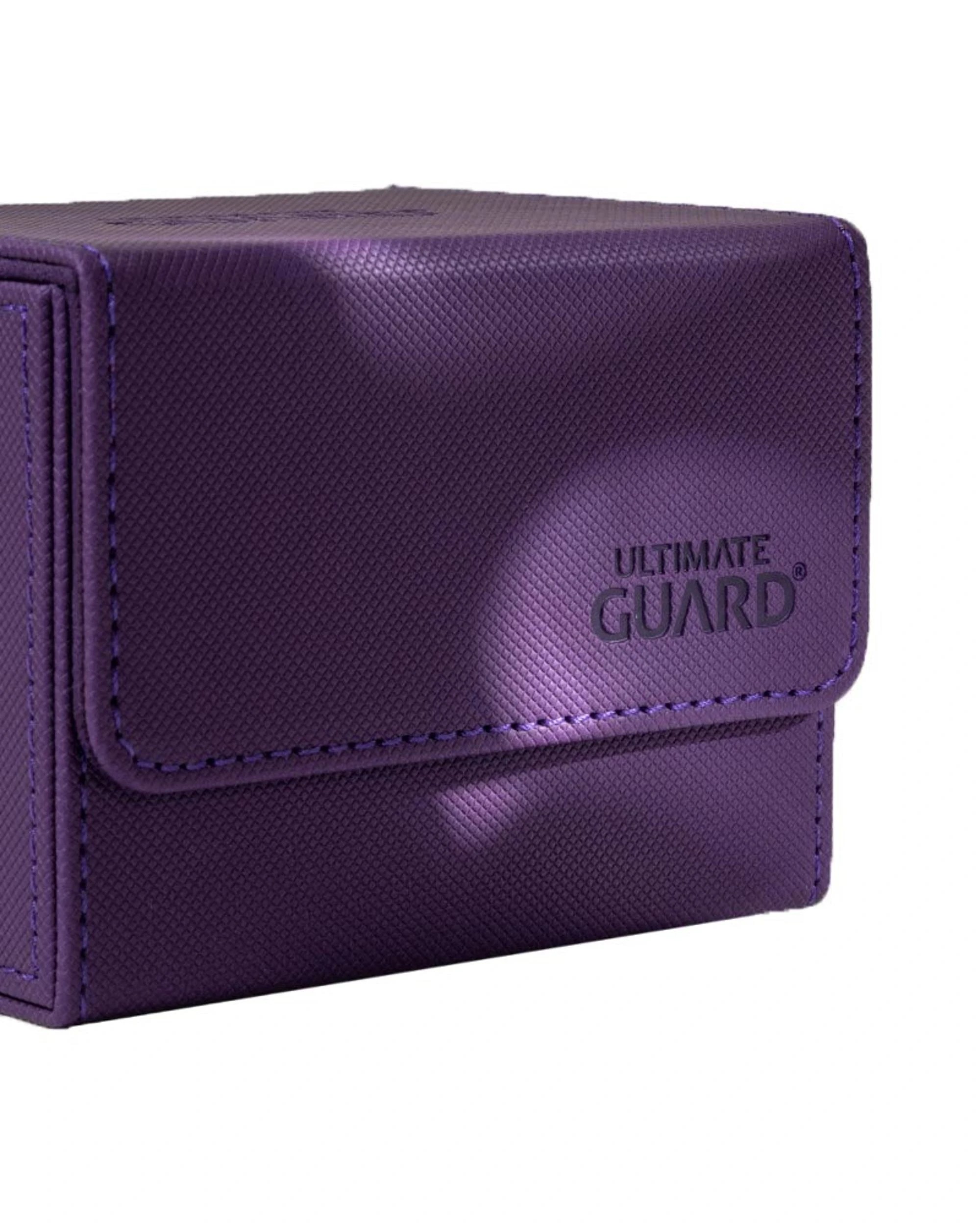 3 Ultimate Guard Sidewinder 100+ Xenoskin Monocolor Deck Box - Purple, 3 of 6