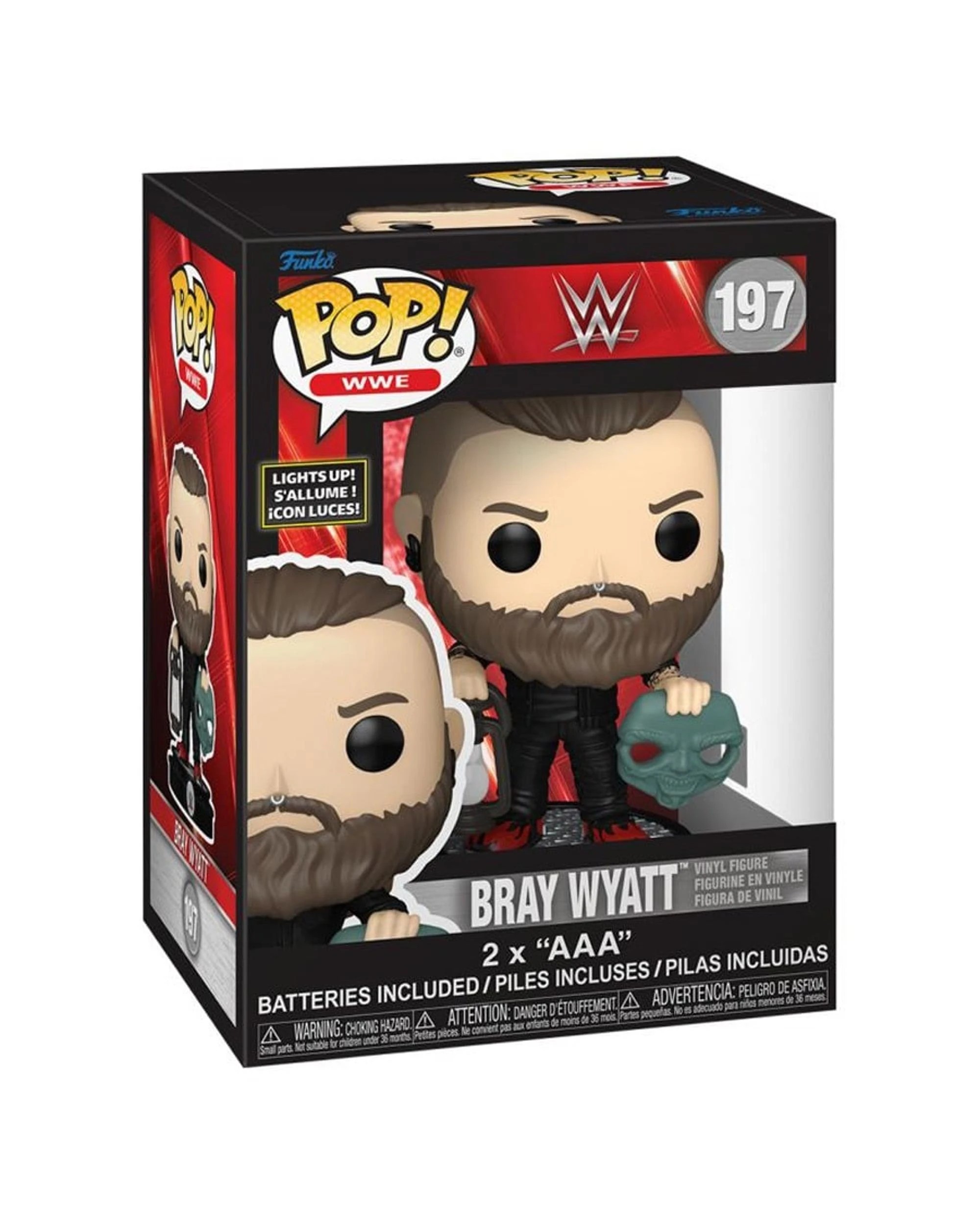 4 WWE Bray Wyatt Light-Up Funko POP! Vinyl, 4 of 4