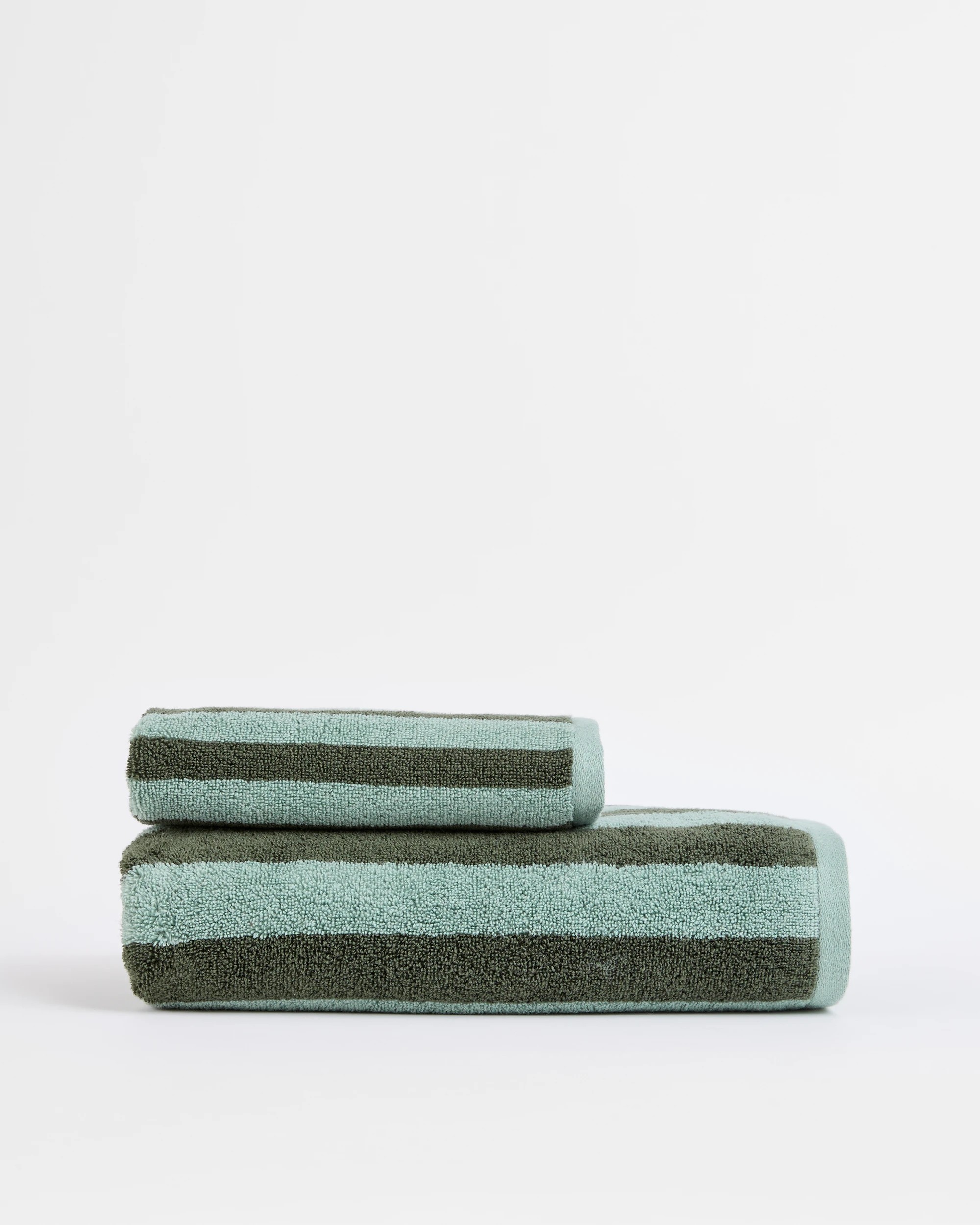 3 Target Rayne Australian Cotton Stripe Bath Towel - Green, 3 of 3