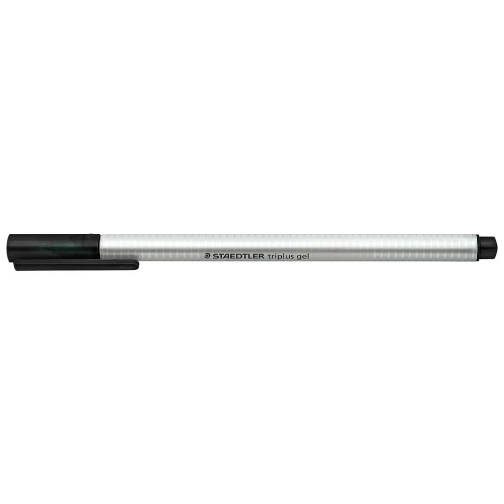 2 Staedtler Triplus Gel Pen 0.7mm Black, 2 of 5