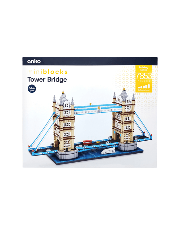 7853 Piece Mini Blocks Building Series: Tower Bridge