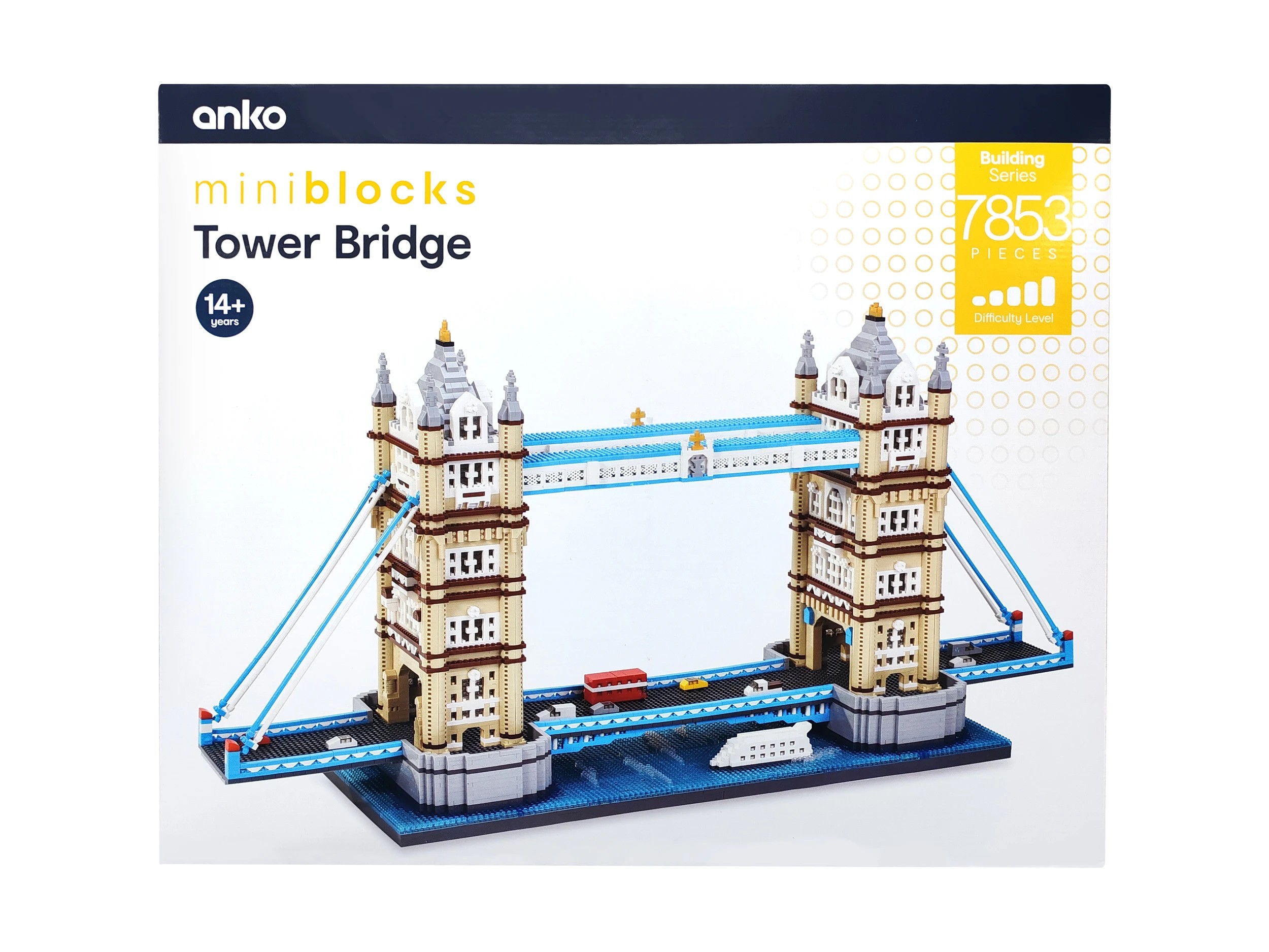 1 7853 Piece Mini Blocks Building Series: Tower Bridge, 1 of 8