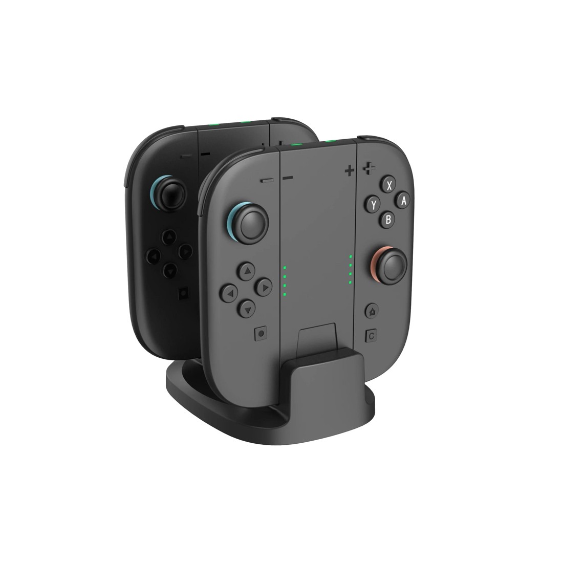 5 Powerwave Compact Dual Charging Stand - Nintendo Switch 2 - Black, 5 of 9