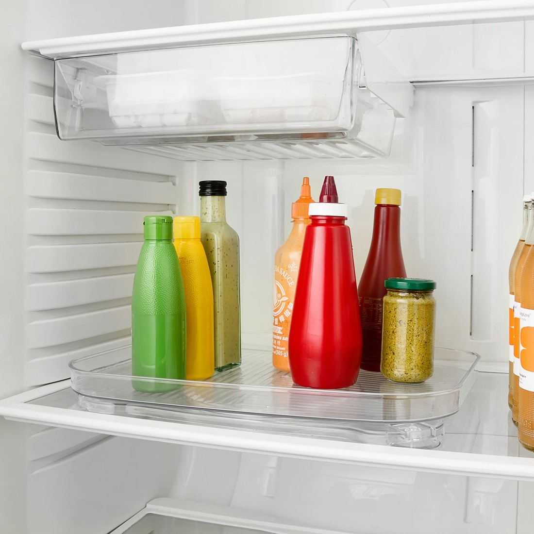 2 Clear Rectangular Turntable, 2 of 10