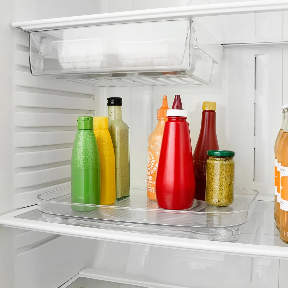 2 Clear Rectangular Turntable, 2 of 10