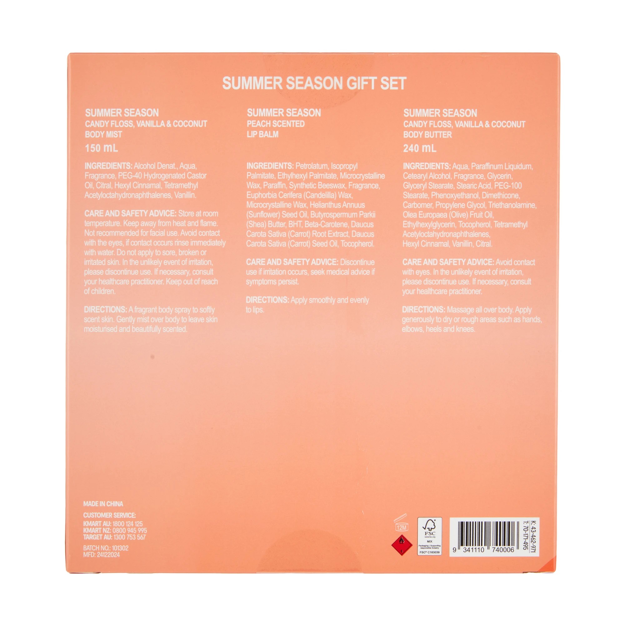 6 OXX Fragrance Summer Season Summer Solstice Gift Set, 6 of 6