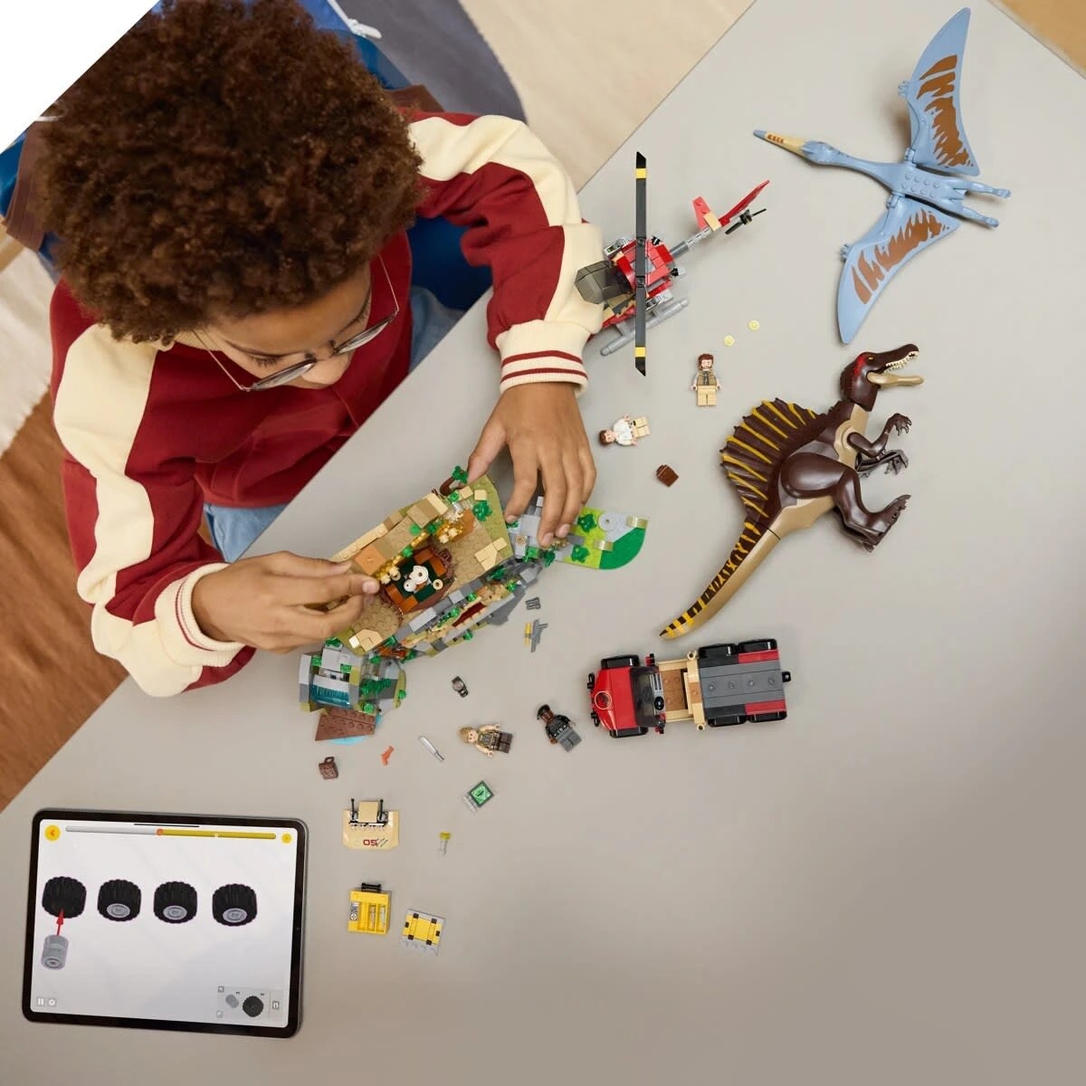 6 LEGO Jurassic World Spinosaurus & Quetzalcoatlus Air Mission 76976, 6 of 10