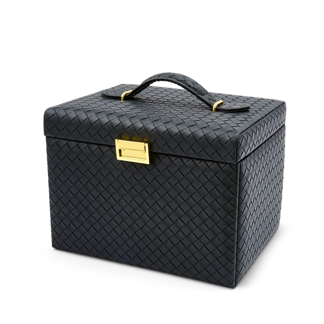 3 Black Weave Jewellery Case, 3 of 10