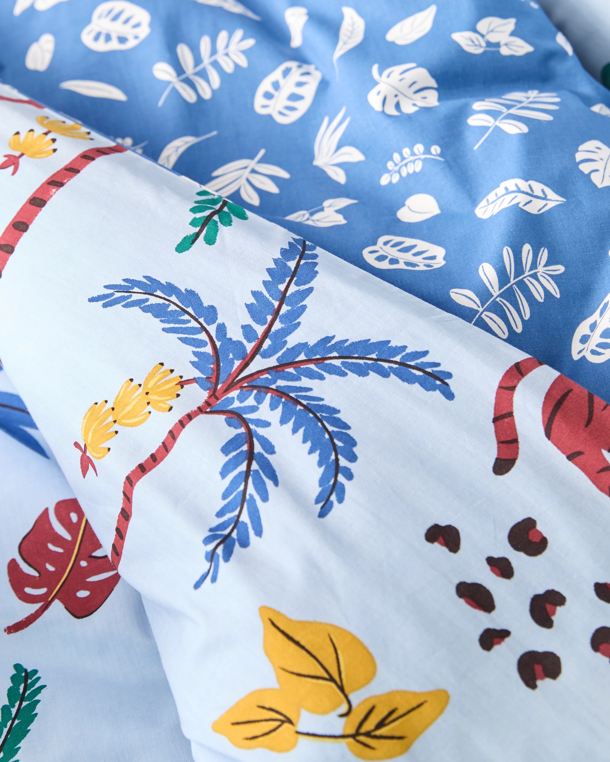 5 Target Arlen Jungle Australian Cotton Kids Quilt Cover Set - Single Bed - Blue, 5 of 9