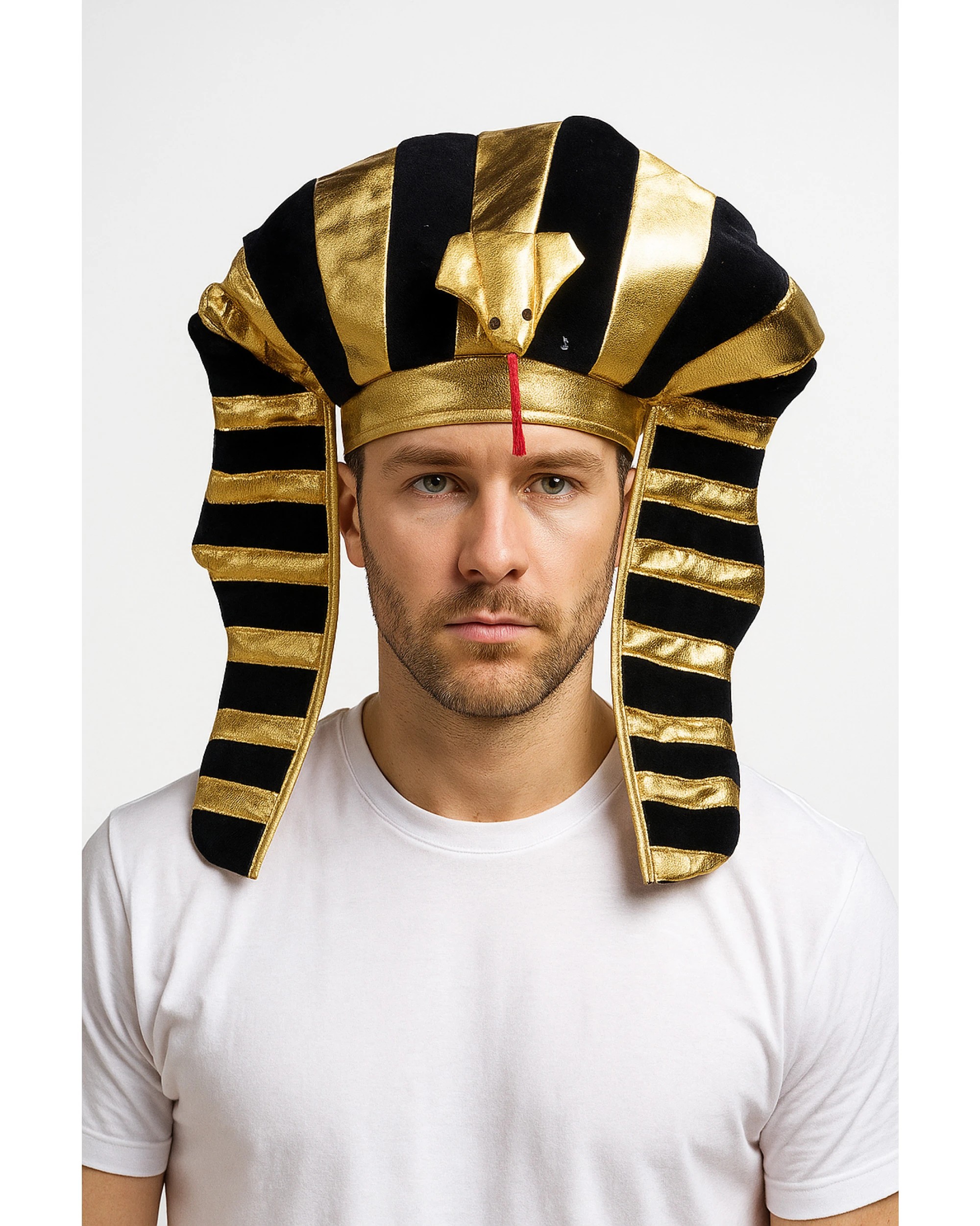 1 BR Costumes Egyptian Pharaoh Hat for Costume Parties and Halloween, 1 of 5