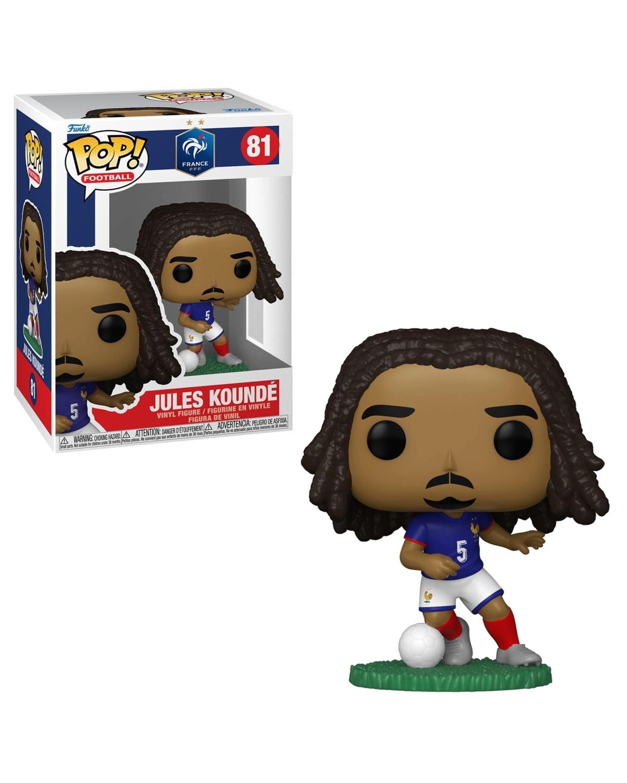 1 Football France Jules Kounde Funko POP! Vinyl, 1 of 1