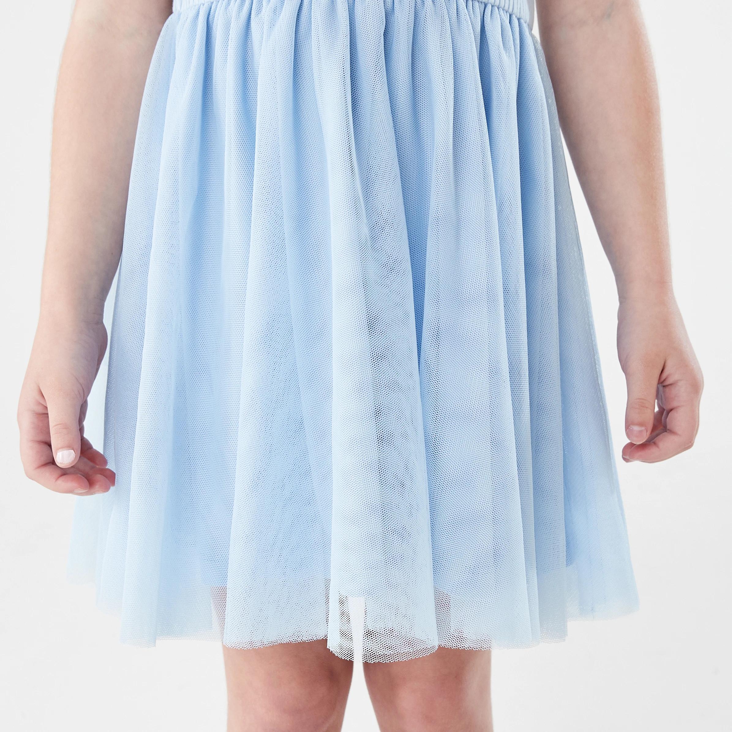 5 Sleeveless Tulle Dress ICE MIST, 5 of 7