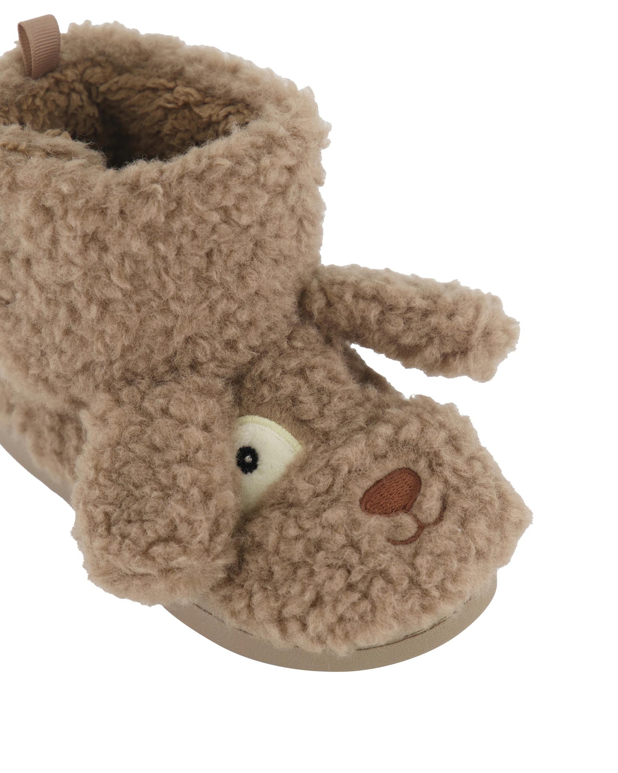 4 Junior Novelty Slipper Boots Dog, 4 of 4