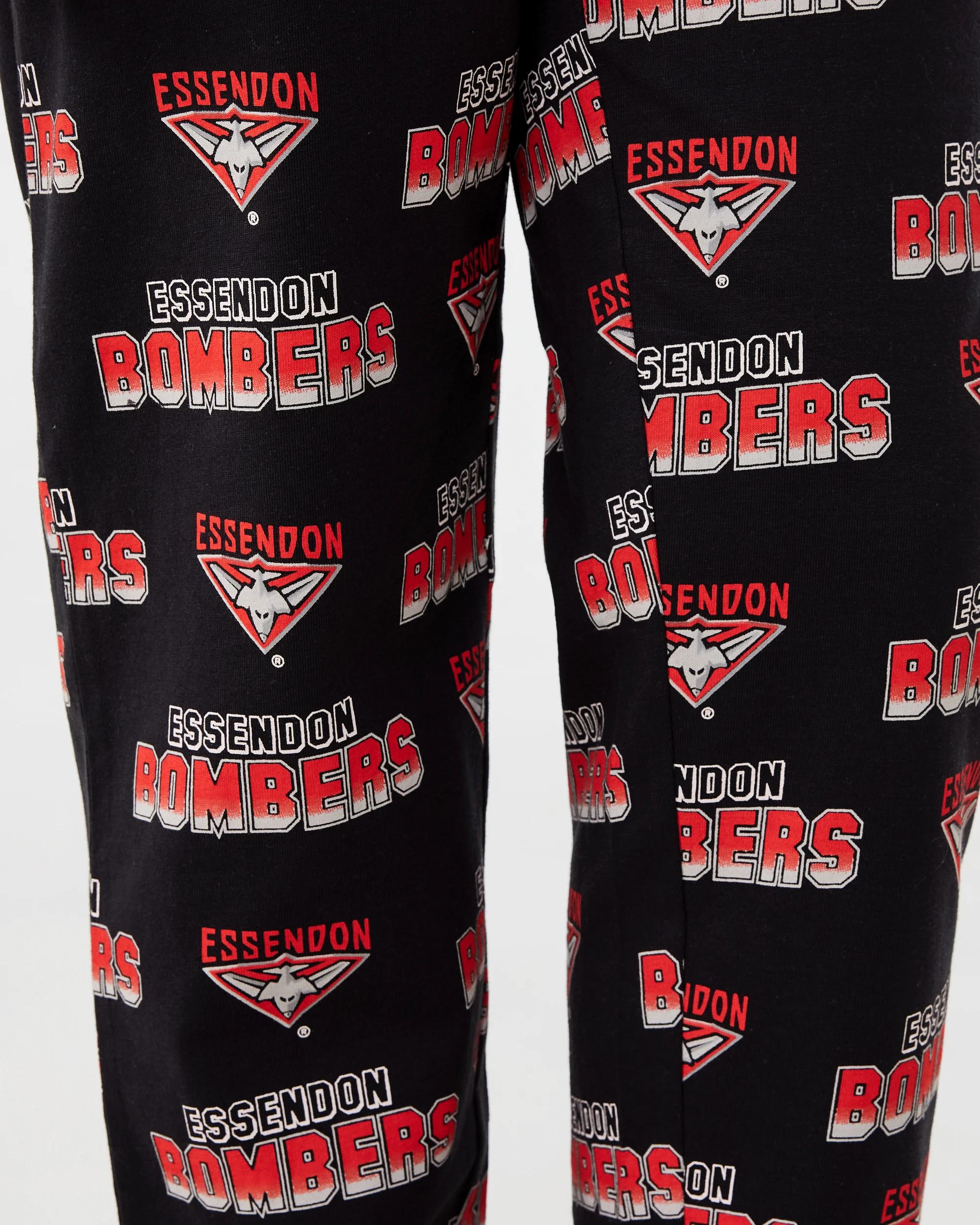 5 Official AFL Kids Pyjama Set Essendon, 5 of 6
