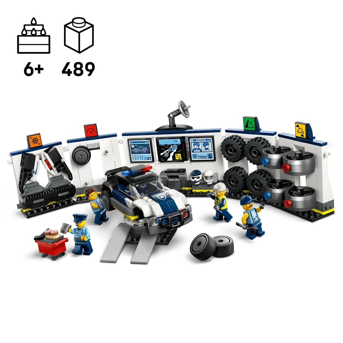 9 LEGO City Custom Police Car Garage 60457, 9 of 10