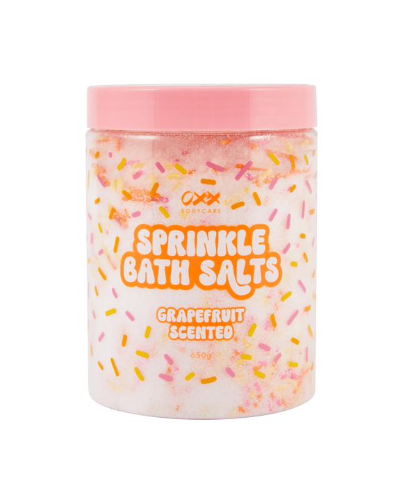 OXX Bodycare Sprinkle Bath Salts 650g - Grapefruit Scented