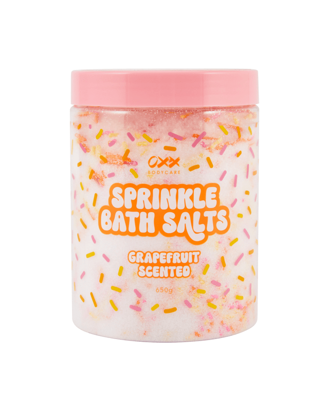 OXX Bodycare Sprinkle Bath Salts 650g - Grapefruit Sce