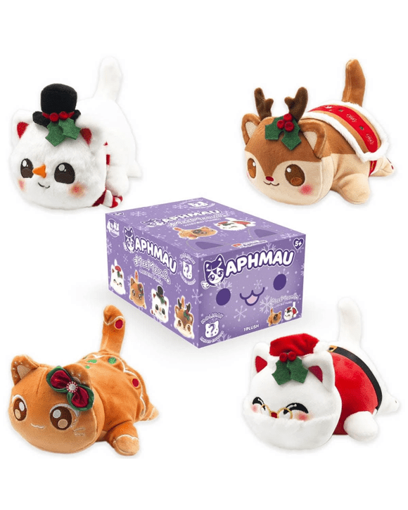 15cm Aphmau Holiday Limited Edition MeeMeows Mystery Plush - Assorted