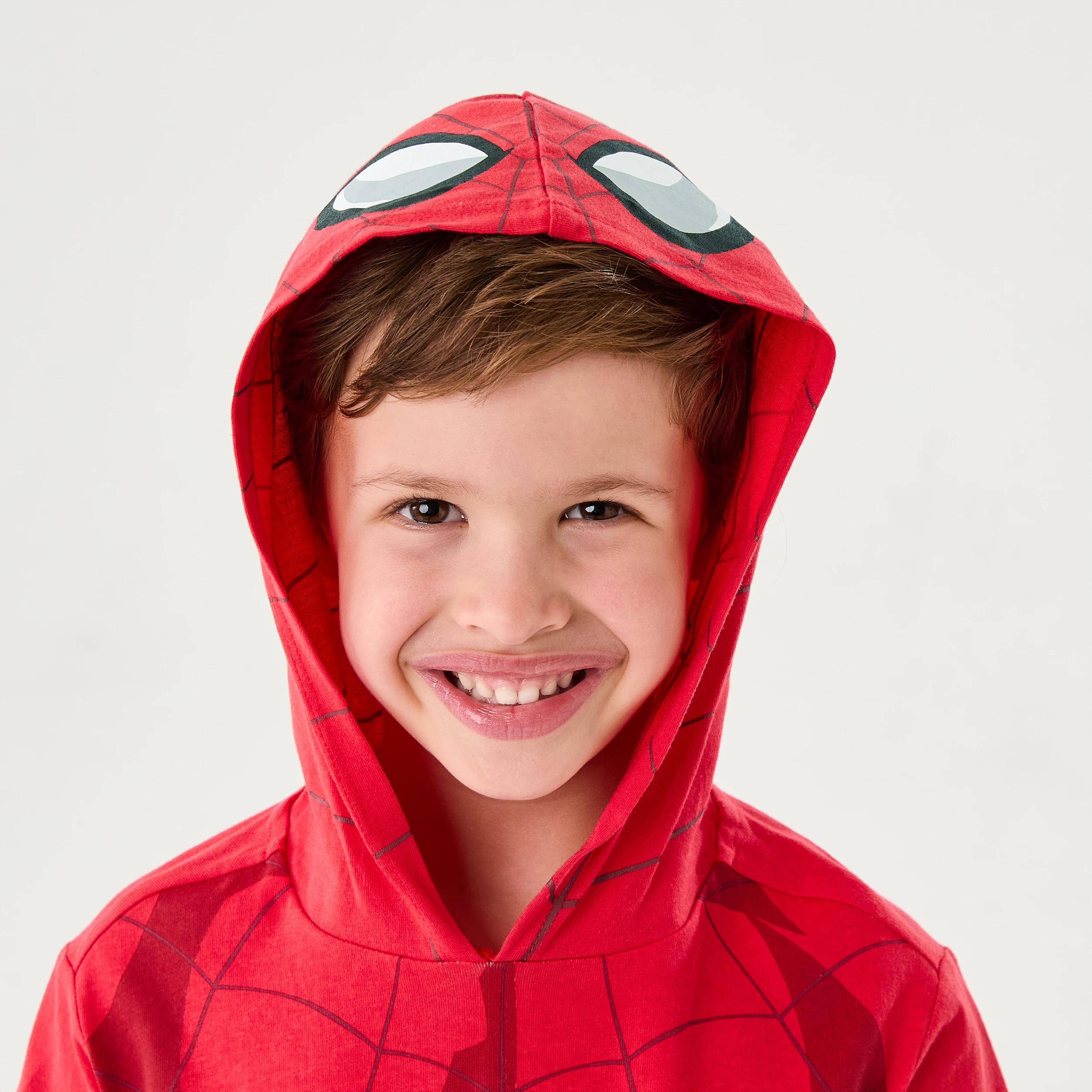 4 Spider-Man License Character Hooded Mesh T-shirt SPIDERMAN, 4 of 8