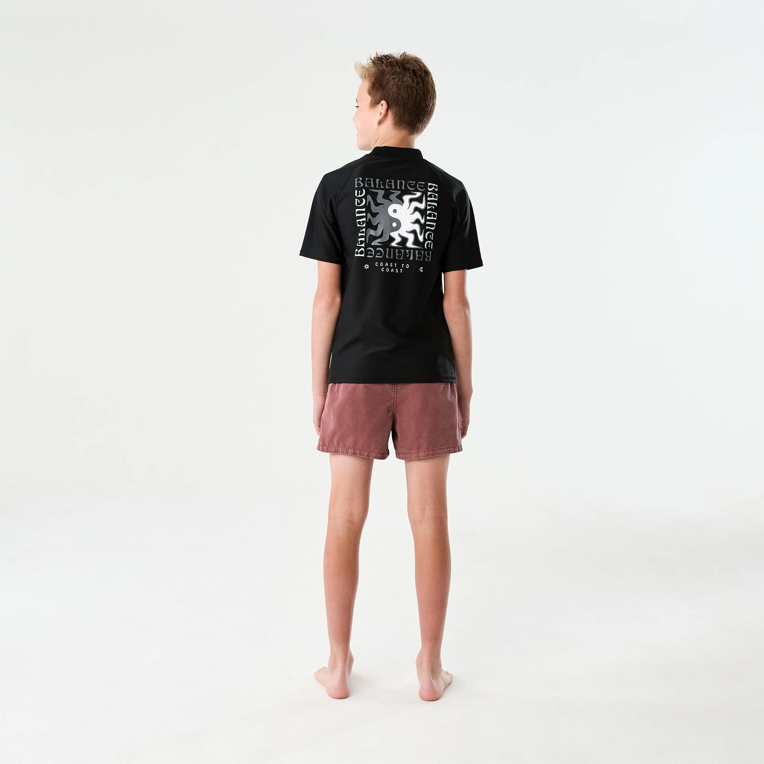 6 Washed Boardshorts SOFT RED, 6 of 6