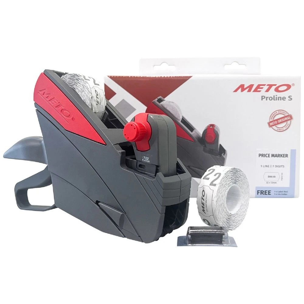 1 Meto 7.22 Price Labeller Grey, 1 of 1