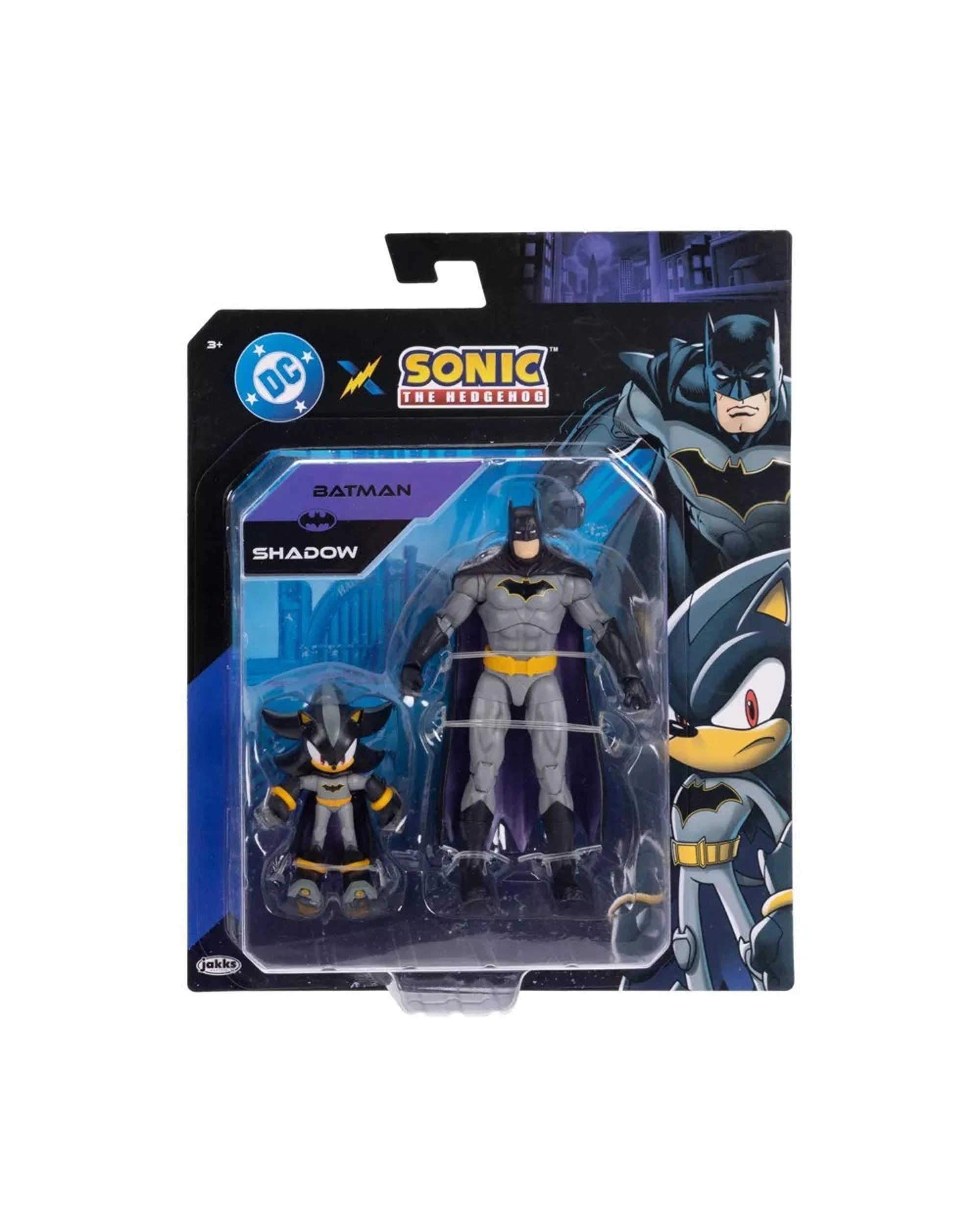 Sonic the Hedgehog X DC Batman and Shadow as Batman 5 inch Action