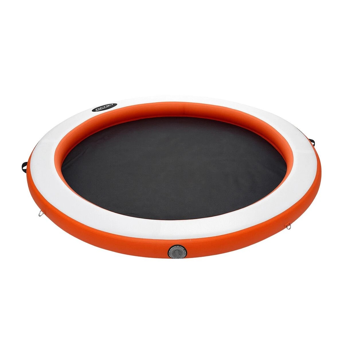 1 Genki Inflatable Pool Float Island Lounger Dock Water Hammock Ring, 1 of 7