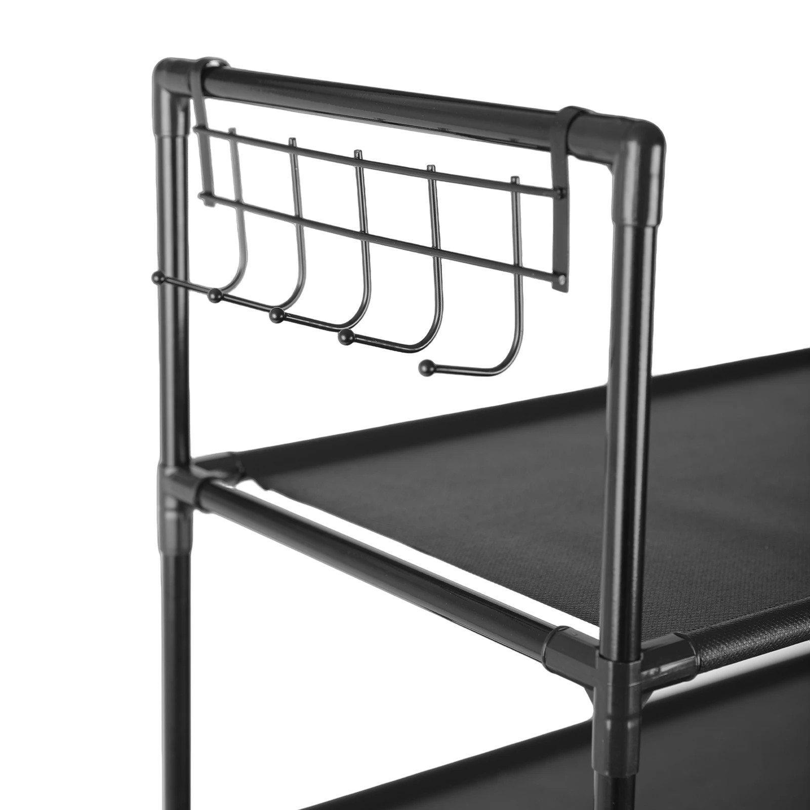 5 Ausway 10 Tier Shoe Rack Cabinet Storage Shelves Stackable, 5 of 7