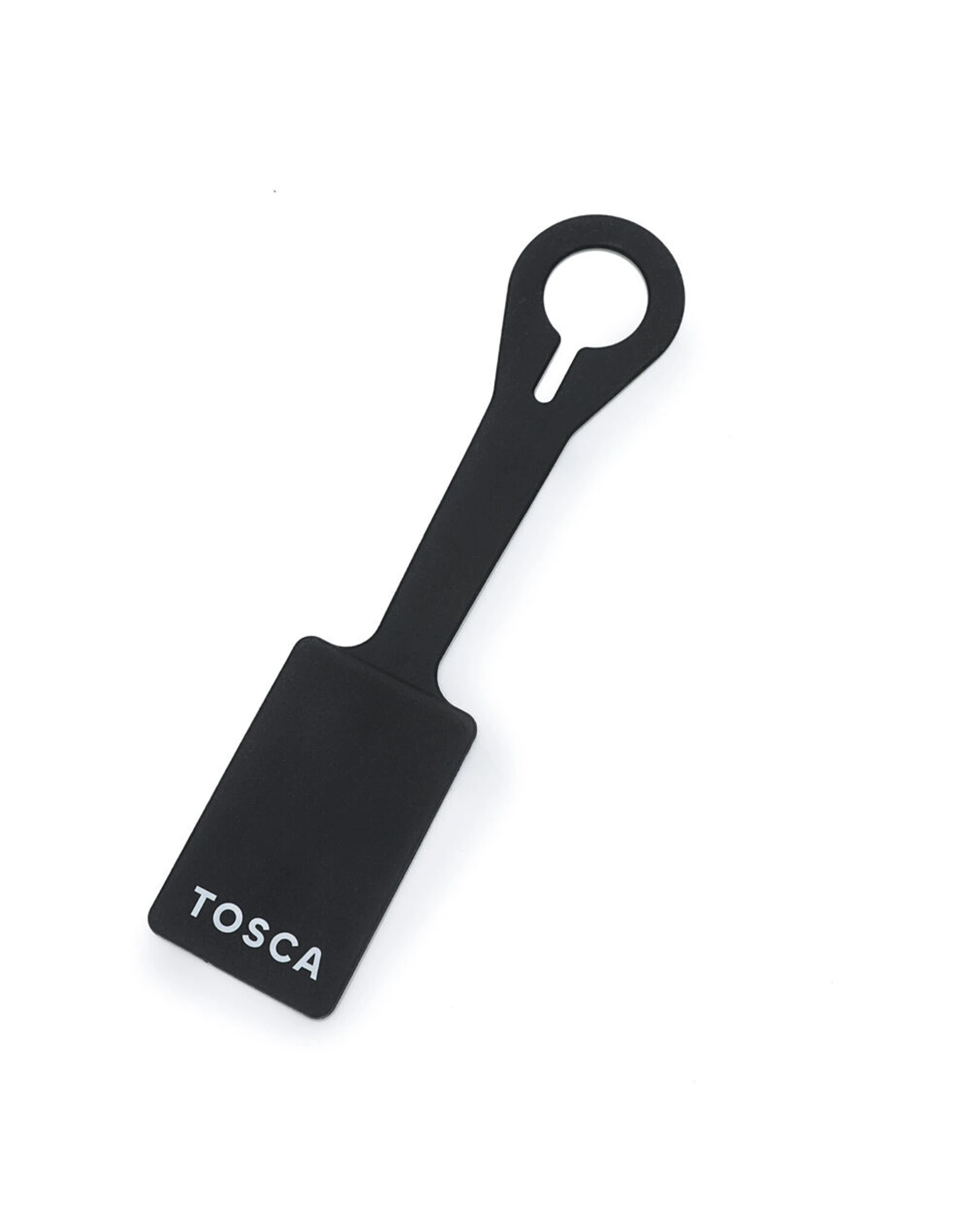 2 Tosca 6Pk Attitude Travel Luggage Suitcase Bag Tag - Black, 2 of 4