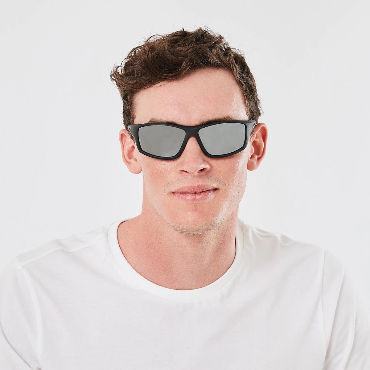6 Polarised Jackaroo Sunglasses MIRROR BLACK, 6 of 7