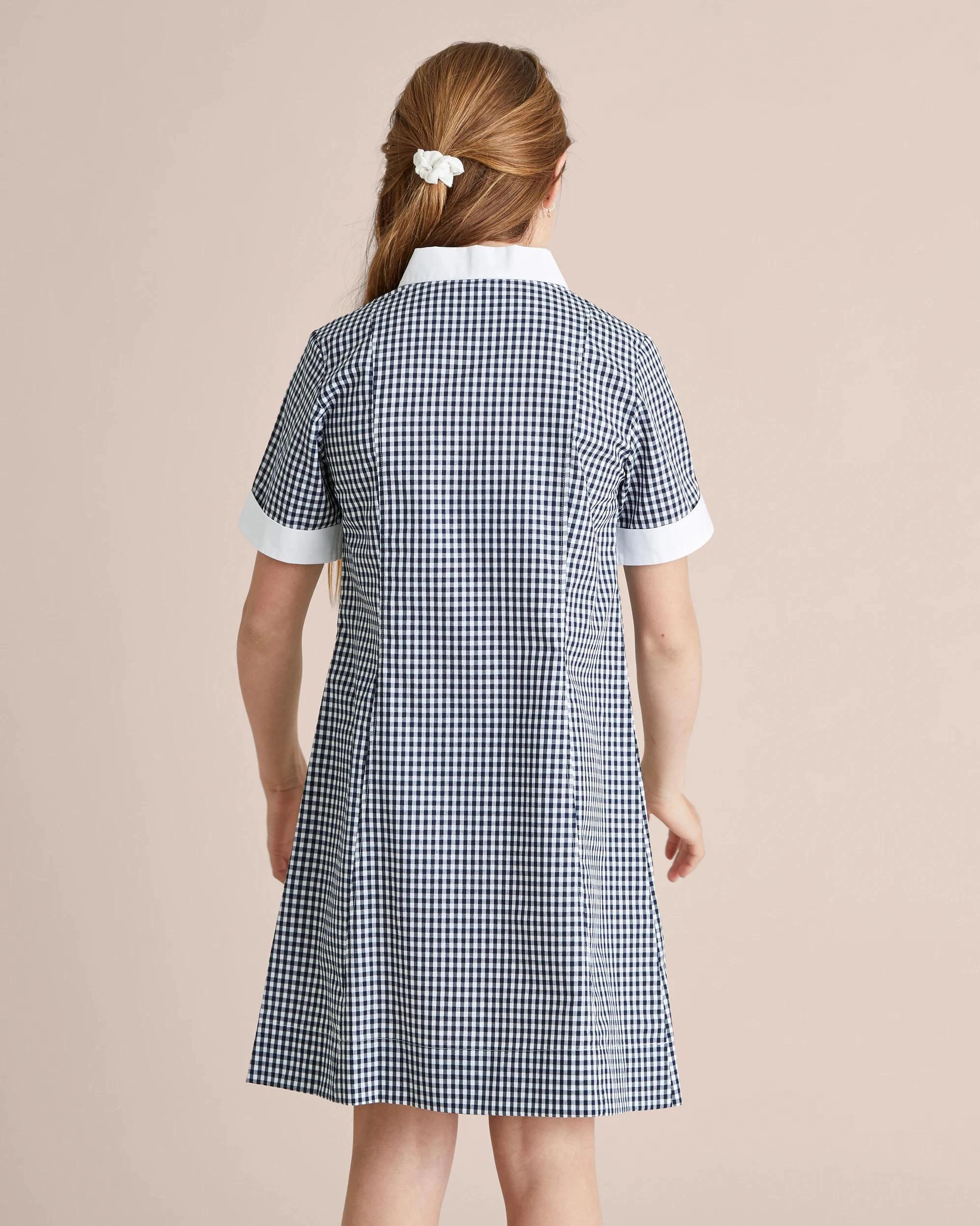 10 Target Gingham School Dress NAVY BLUE, 10 of 10