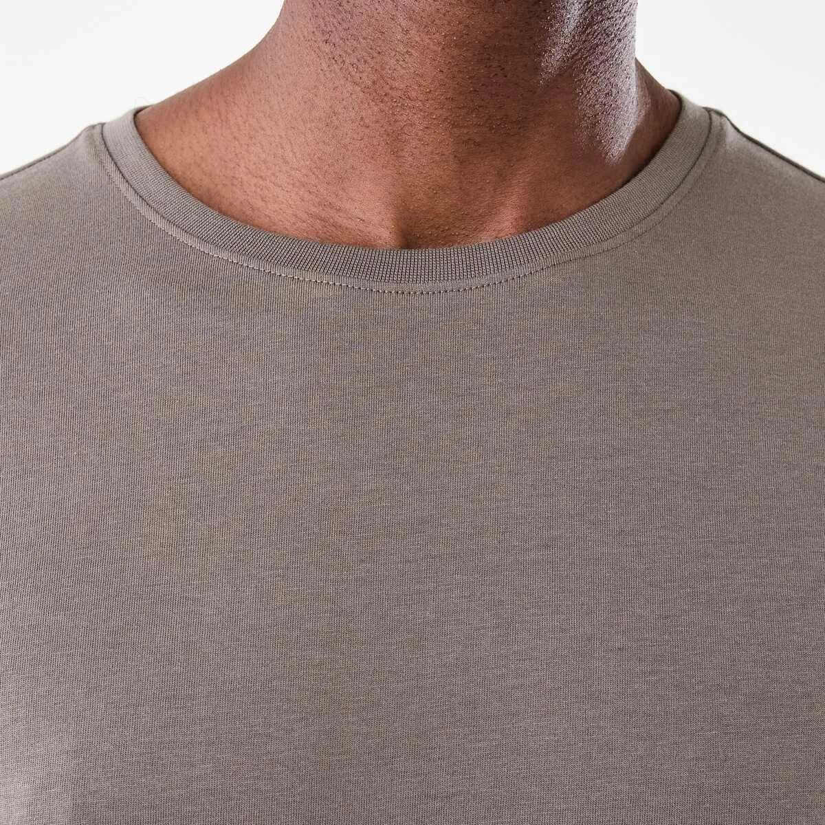 5 Australian Cotton Longline T-shirt Brn Eagle, 5 of 5