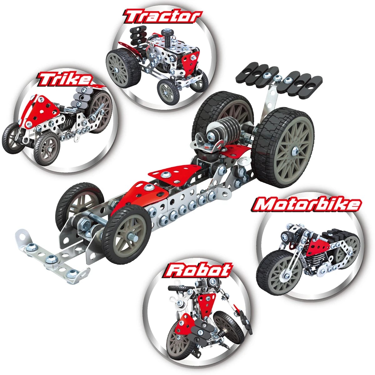 3 Constructit 5 In 1 Multi Vehicle Set, 3 of 8