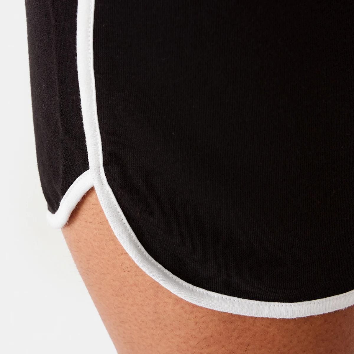 6 Active Womens Vintage Shorts Black, 6 of 6