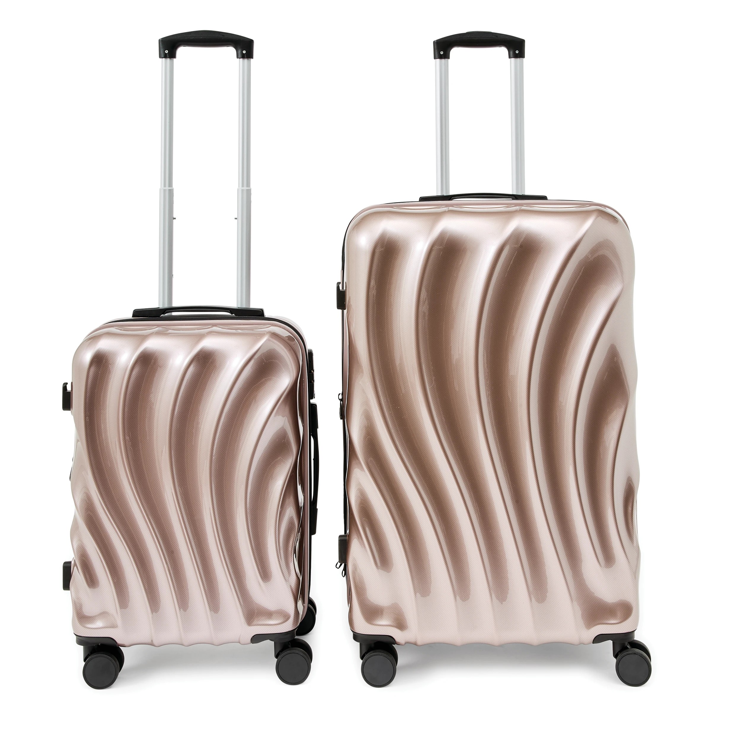4 2 Piece Clamshell Hard Case Set - Rose Gold, 4 of 10