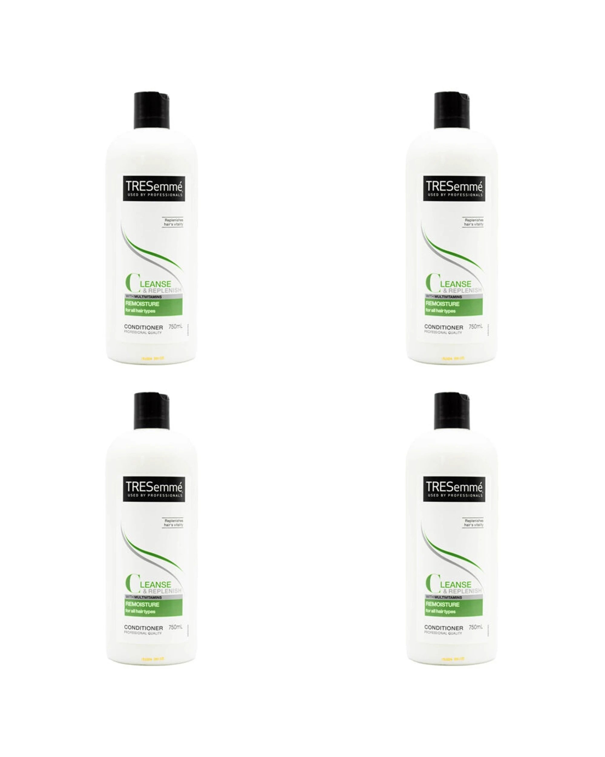 1 TRESemme 4PK Hair Conditioner Cleanse Replenish Vitamins 750ml - Multi, 1 of 3