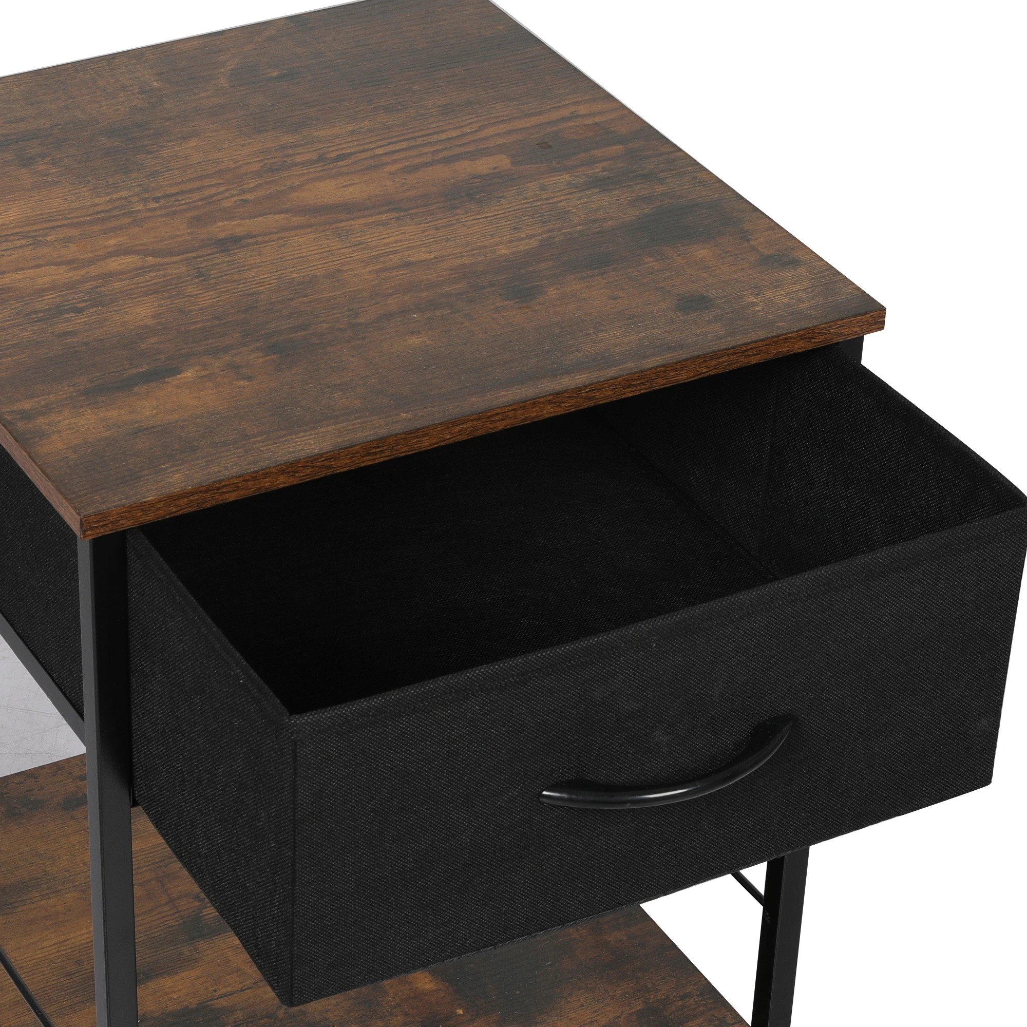 6 Levede Rustic Bedside Table, 6 of 7