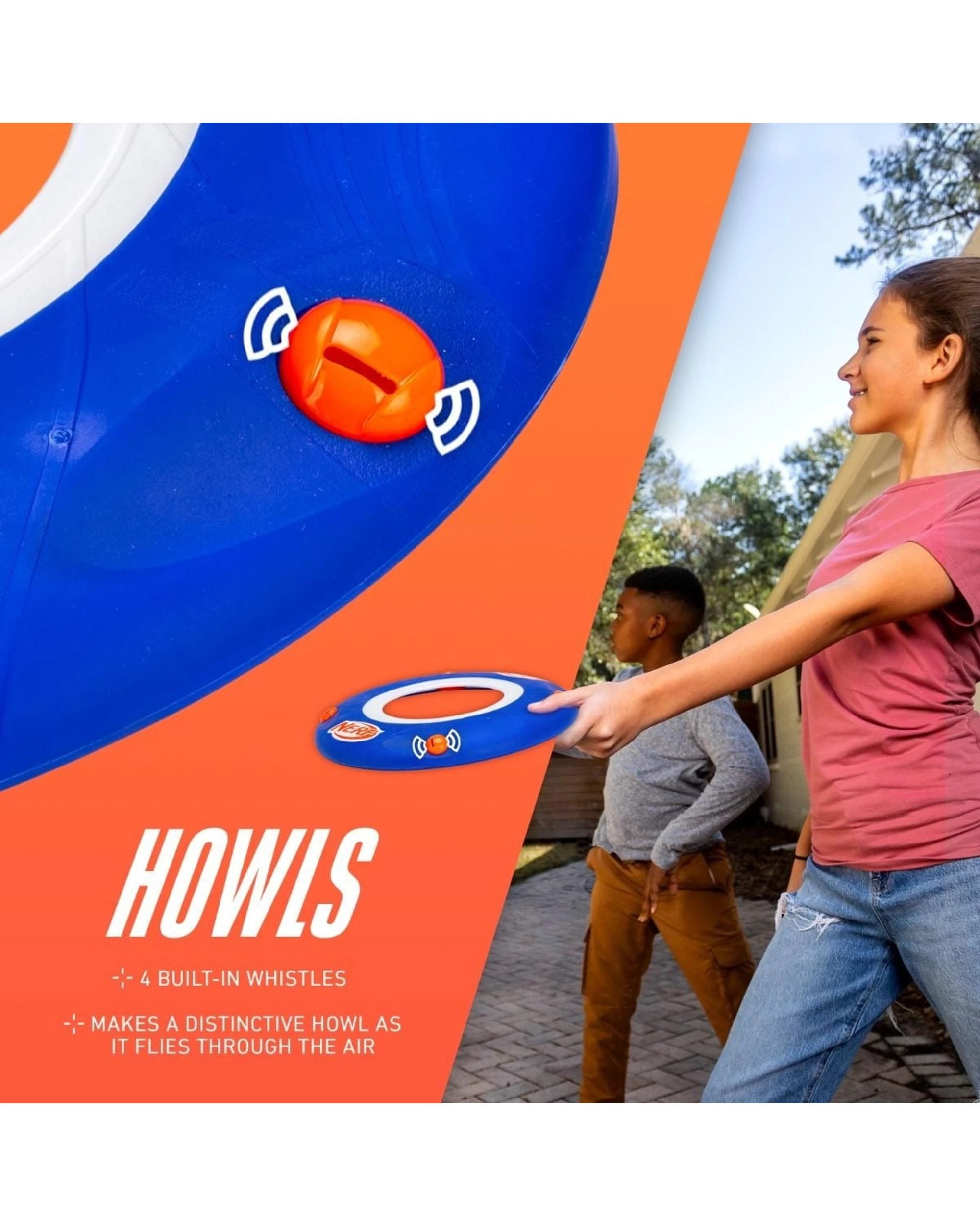 4 Nerf Sonic Slinger Frisbee Disc, 4 of 6