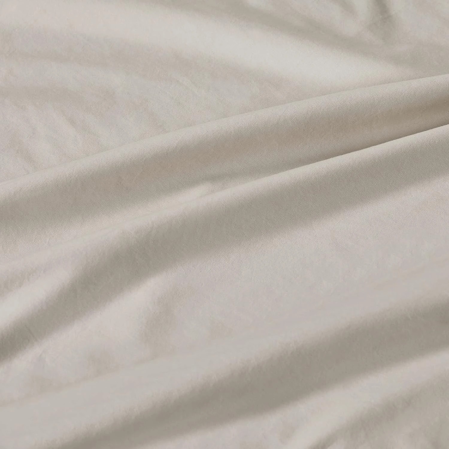 5 Gioia Casa Vintage Washed Cotton Fitted Sheet Set Soft Breathable - King Single Bed - Natural, 5 of 5