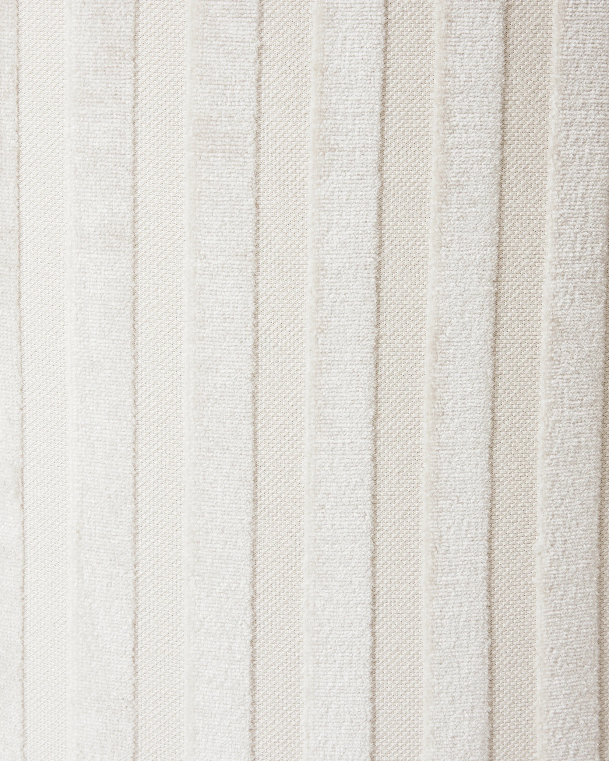 4 White Stripe Ottoman, 4 of 5