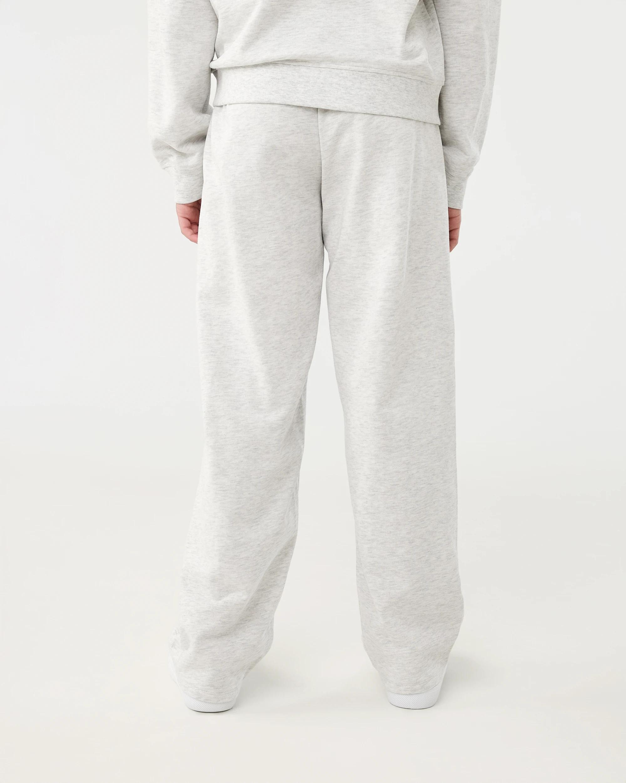 2 Barrel Leg Trackpants Wht Marle, 2 of 8