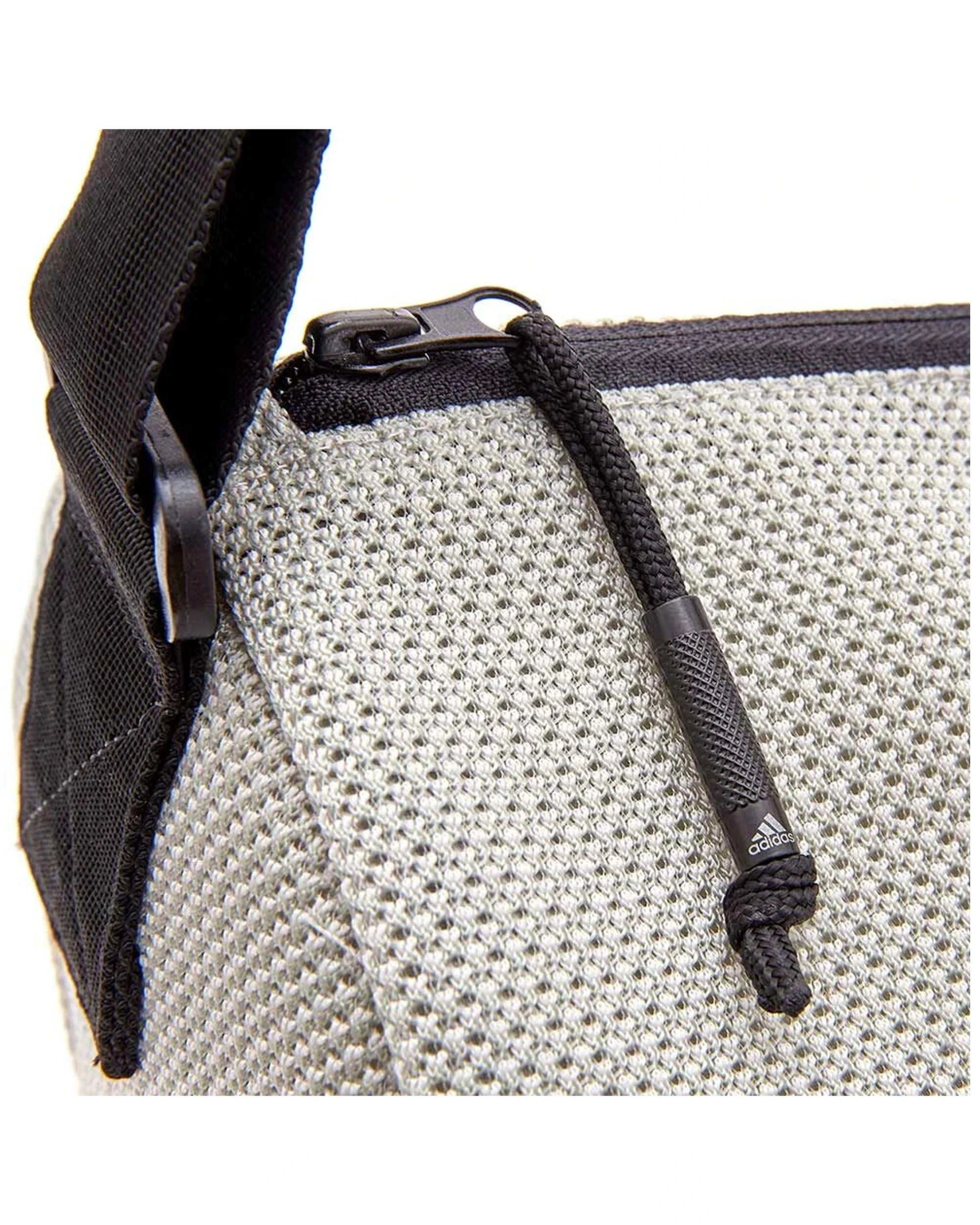 4 Adidas Mat Bag Yoga Carrier External Zip Pocket Woven Adjustable Strap - Grey, 4 of 9