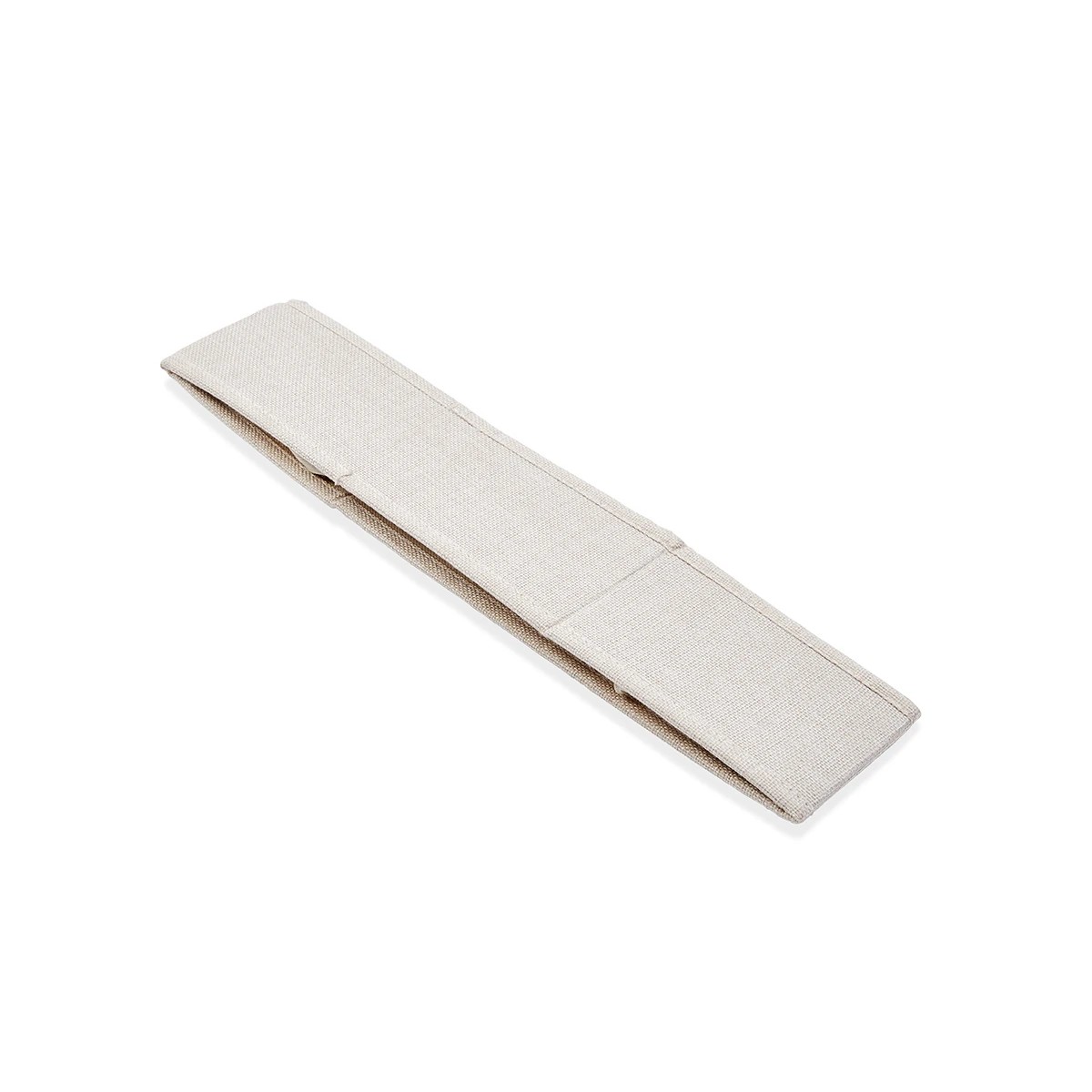5 Linen Look Adjustable Drawer Organiser - Beige, 5 of 8