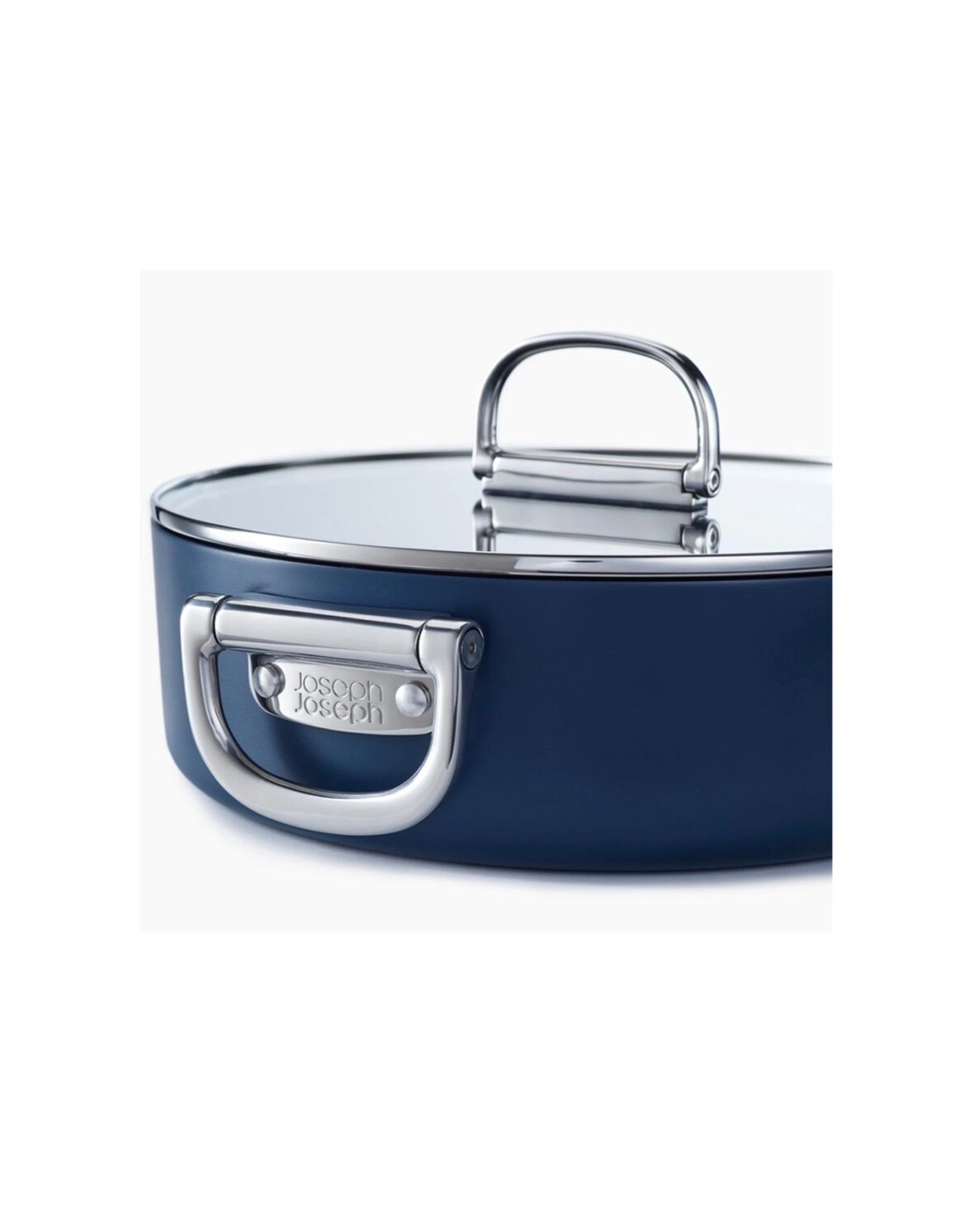 6 Joseph Joseph 5pc Non-Stick Induction Space Cookware Set With Foldable Handle - Blue, 6 of 7