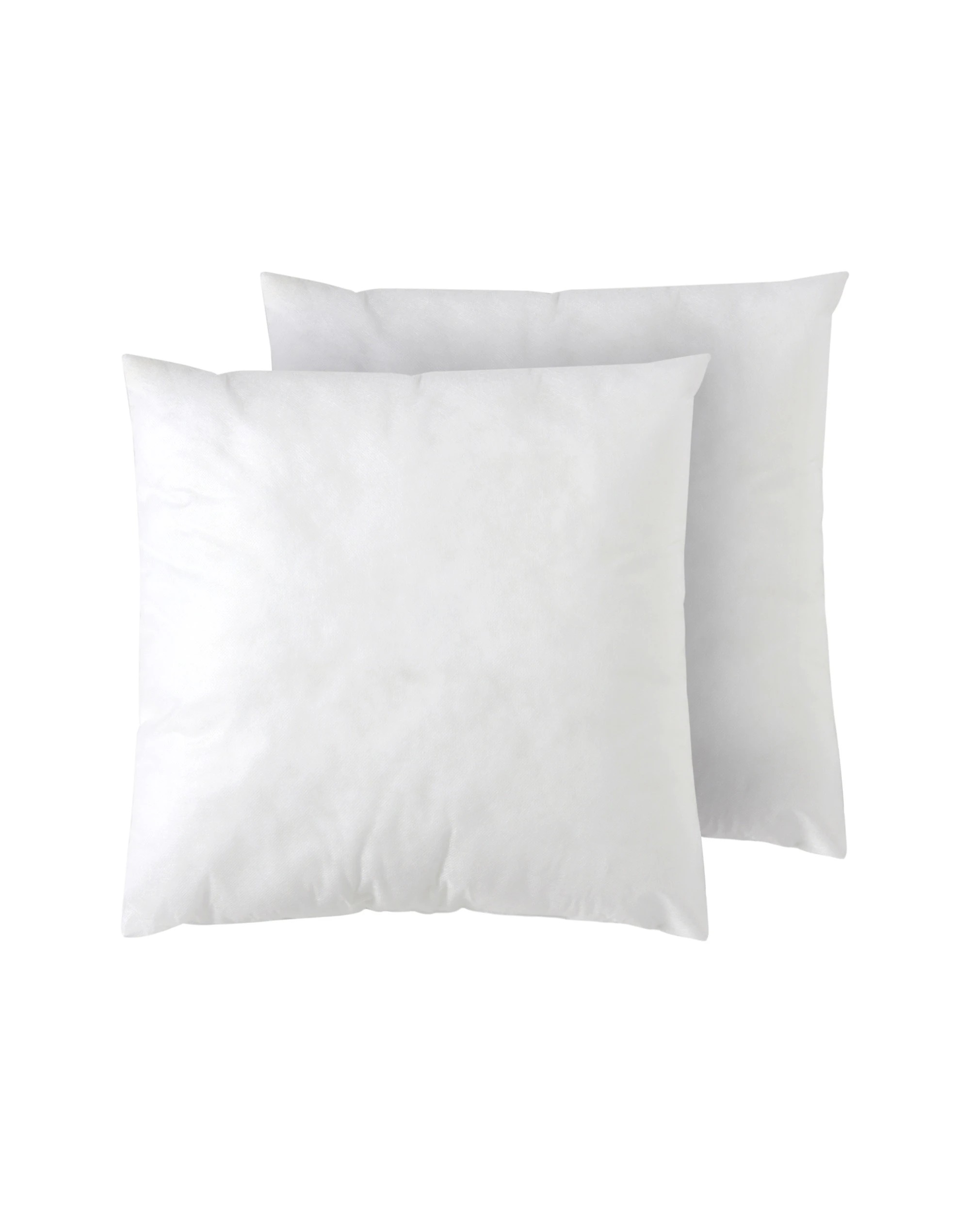 2 Dreamaker Square Cushion Insert Polyester Fill Twin Pack 45x45cm - White, 2 of 9