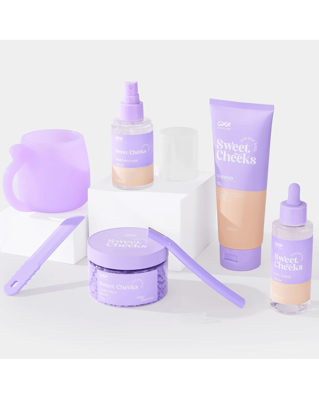 4 OXX Bodycare Sweet Cheeks Post-Shave Serum 100ml - Aloe Vera Extract and Lavender Oil, 4 of 4