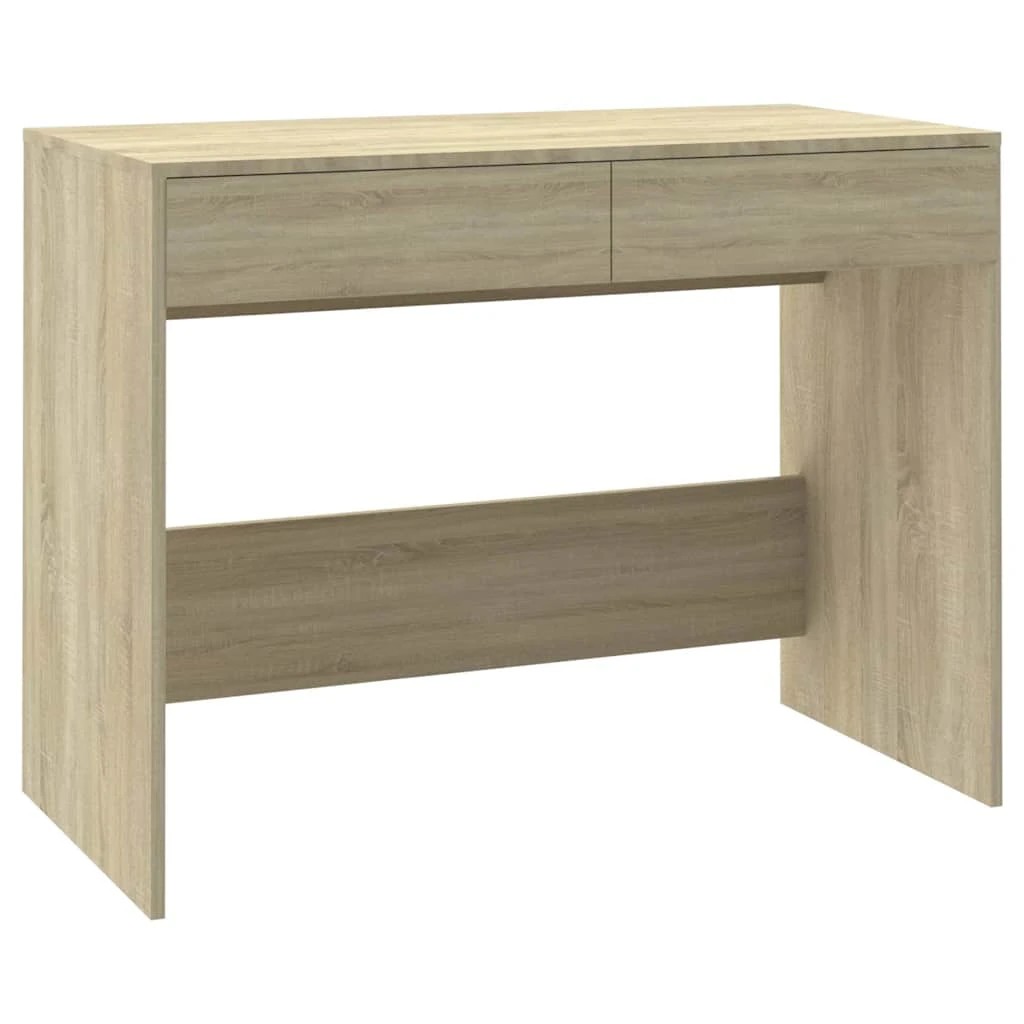 1 vidaXL Desk Ample Storage - Beige, 1 of 9